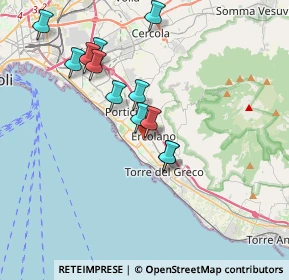 Mappa Traversa Marconi Guglielmo, 80056 Ercolano NA, Italia (3.69333)