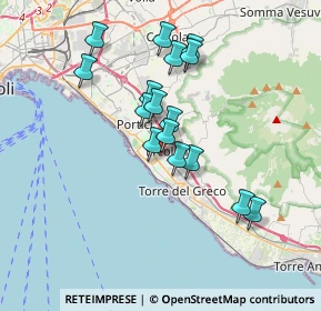 Mappa Traversa Marconi Guglielmo, 80056 Ercolano NA, Italia (3.24563)