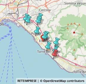 Mappa Traversa Marconi Guglielmo, 80056 Ercolano NA, Italia (2.77818)