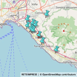 Mappa Via Marconi, 80056 Ercolano NA, Italia (3.05)
