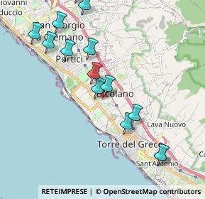 Mappa Traversa Marconi Guglielmo, 80056 Ercolano NA, Italia (2.34929)