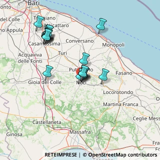 Mappa Ex Strada Statale per Putignano, 70015 Noci BA, Italia (15.57389)