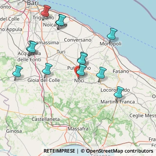 Mappa Ex Strada Statale per Putignano, 70015 Noci BA, Italia (18.59692)