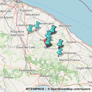 Mappa Ex Strada Statale per Putignano, 70015 Noci BA, Italia (8.05867)