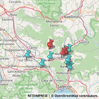 Mappa Via Roma, 84088 Siano SA, Italia (6.74455)
