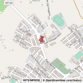 Mappa Via Marina, 31, 07037 Sorso, Sassari (Sardegna)