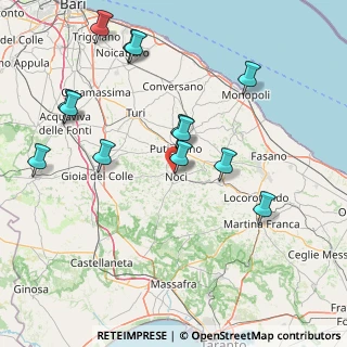 Mappa Via Piero Gobetti, 70015 Noci BA, Italia (18.72769)