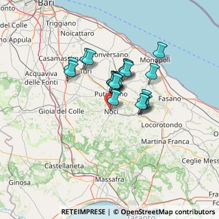 Mappa Via Piero Gobetti, 70015 Noci BA, Italia (10.4955)