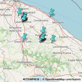 Mappa Via Piero Gobetti, 70015 Noci BA, Italia (15.66556)