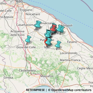 Mappa Via Piero Gobetti, 70015 Noci BA, Italia (9.347)