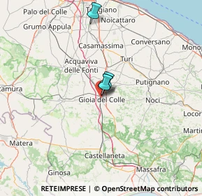 Mappa 70023 Gioia del Colle BA, Italia (21.122)