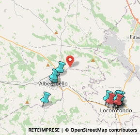 Mappa V.le Apulia, 70011 Alberobello BA, Italia (6.06071)