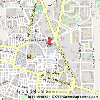 Mappa Piazza XX Settembre, 56, 70023 Gioia del Colle, Bari (Puglia)