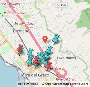 Mappa Via B. Cozzolino, 80056 Ercolano NA, Italia (0.99)