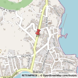 Mappa Via Risorgimento, n. 168, 80070 Bacoli, Napoli (Campania)