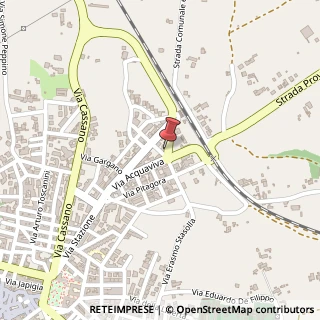 Mappa Via Antonio Meucci, 1, 70029 Santeramo in Colle, Bari (Puglia)