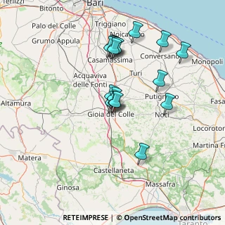 Mappa Via Pietro Nenni, 70023 Gioia del Colle BA, Italia (14.09882)