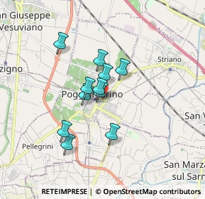 Mappa Via Dante Alighieri, 80040 Poggiomarino NA, Italia (1.32364)