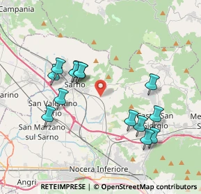 Mappa Via Fiorentini, 84087 Sarno SA, Italia (4.00214)