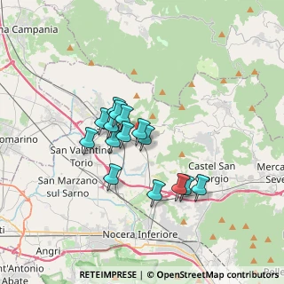 Mappa Via Fiorentini, 84087 Sarno SA, Italia (2.842)
