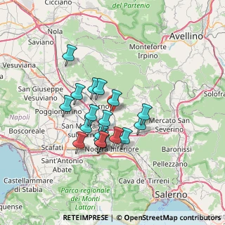 Mappa Via Fiorentini, 84087 Sarno SA, Italia (5.97778)