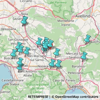 Mappa Via Fiorentini, 84087 Sarno SA, Italia (8.2125)