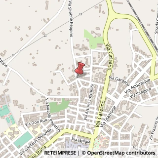 Mappa Via simone peppino, 70029 Santeramo in Colle, Bari (Puglia)