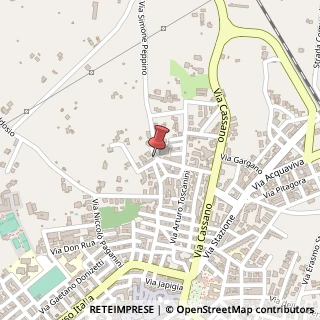 Mappa Via Simone Peppino, 17, 70029 Santeramo in Colle, Bari (Puglia)