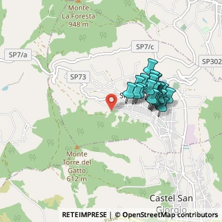 Mappa Via Roscigno, 84088 Siano SA, Italia (0.8045)