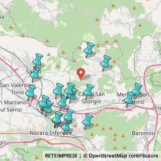 Mappa Via Roscigno, 84088 Siano SA, Italia (4.9405)