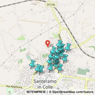 Mappa Via Padre Erasmo Perniola, 70029 Santeramo In Colle BA, Italia (0.465)