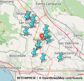 Mappa Piazza Pizzo Lampione, 80040 Poggiomarino NA, Italia (3.25077)