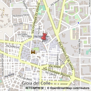 Mappa Via Manin,  51, 70023 Gioia del Colle, Bari (Puglia)
