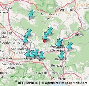 Mappa 84088 Siano SA, Italia (6.82)