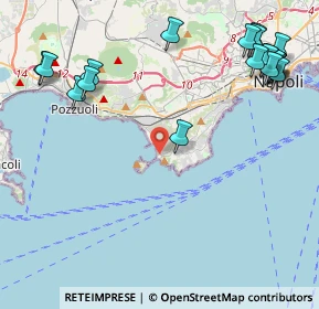 Mappa Via Sbarcatoio Nisida, 80124 Napoli NA, Italia (6.1735)