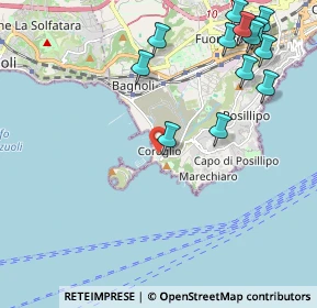 Mappa Porto di nisida, 80124 Napoli NA, Italia (2.81923)