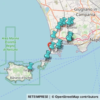 Mappa Via Amedeo, 80070 Monte di Procida NA, Italia (6.37941)
