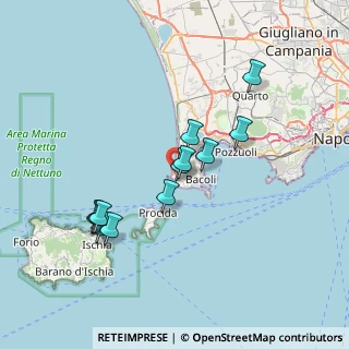 Mappa Via Amedeo, 80070 Monte di Procida NA, Italia (6.97167)
