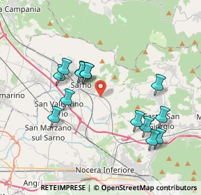 Mappa Trav. Quattrofuni, 84087 Sarno SA, Italia (3.90786)