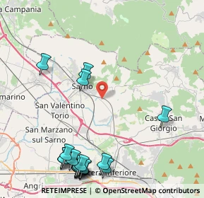 Mappa Trav. Quattrofuni, 84087 Sarno SA, Italia (6.1065)