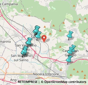Mappa Trav. Quattrofuni, 84087 Sarno SA, Italia (3.80143)