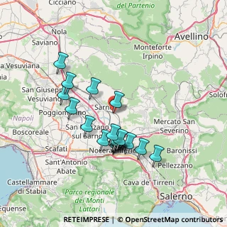 Mappa Trav. Quattrofuni, 84087 Sarno SA, Italia (6.90278)