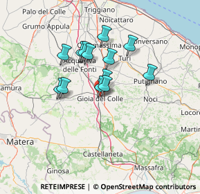 Mappa 70023 Gioia del Colle BA, Italia (10.98385)