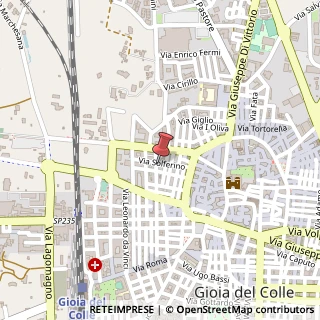 Mappa Via Dottor Giovanni Colapietro, 1, 70023 Gioia del Colle, Bari (Puglia)