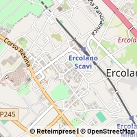 Mapa Ercolano