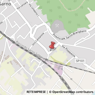 Mappa Via Cappella Vecchia, 21, 80036 Sarno, Salerno (Campania)