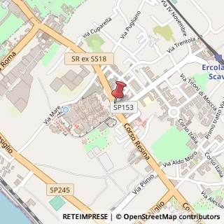 Mappa Corso Resina, 218, 80056 Ercolano, Napoli (Campania)