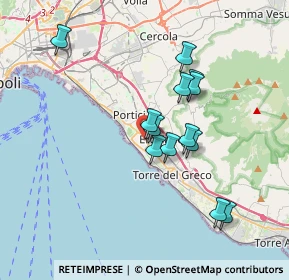 Mappa II traversa via IV novembre, 80056 Ercolano NA, Italia (3.32923)