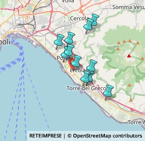 Mappa II traversa via IV novembre, 80056 Ercolano NA, Italia (2.71909)