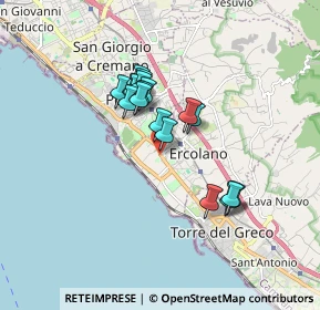 Mappa II traversa via IV novembre, 80056 Ercolano NA, Italia (1.40944)